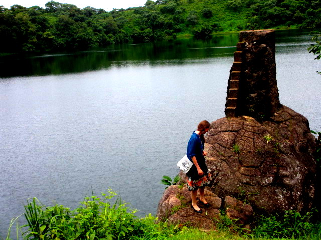 vue du lac du ranch de Ngaoundaba 
Adamaoua Cameroun
Septembre 2013