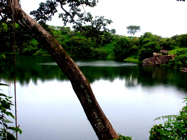vue du lac du ranch de Ngaoundaba 
Adamaoua Cameroun
Septembre 2013